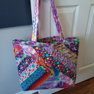 Quilted Tote/Beach/Gym Bag